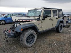 Jeep Wrangler salvage cars for sale: 2017 Jeep Wrangler Unlimited Rubicon