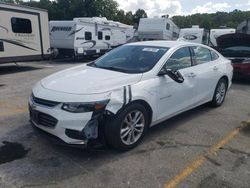 Chevrolet salvage cars for sale: 2018 Chevrolet Malibu LT