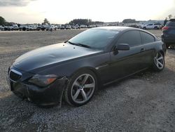 BMW salvage cars for sale: 2007 BMW 650 I