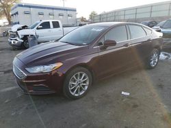 Ford Fusion salvage cars for sale: 2017 Ford Fusion SE