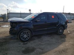 Ford salvage cars for sale: 2019 Ford Explorer Sport