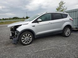 Ford salvage cars for sale: 2018 Ford Escape Titanium