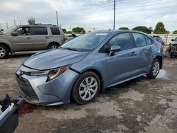 Toyota Corolla salvage cars for sale: 2024 Toyota Corolla LE