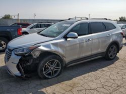 Hyundai Santa fe salvage cars for sale: 2017 Hyundai Santa FE SE Ultimate