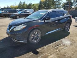 Nissan Murano salvage cars for sale: 2015 Nissan Murano S