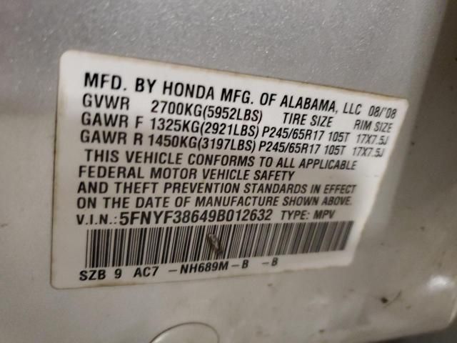 2009 Honda Pilot EXL