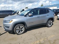 Vehiculos salvage en venta de Copart Woodhaven, MI: 2019 Jeep Compass Limited