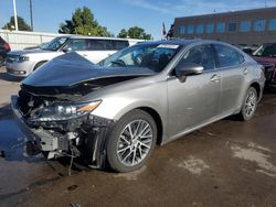 Lexus es 350 salvage cars for sale: 2016 Lexus ES 350