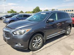 Infiniti salvage cars for sale: 2014 Infiniti QX60