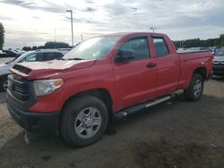 Toyota Tundra Double cab sr Vehiculos salvage en venta: 2015 Toyota Tundra Double Cab SR