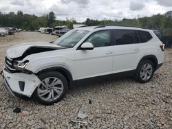 Volkswagen salvage cars for sale: 2022 Volkswagen Atlas SE