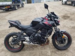 Kawasaki er650 p salvage cars for sale: 2023 Kawasaki ER650 P