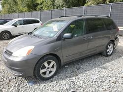 Toyota Sienna ce Vehiculos salvage en venta: 2004 Toyota Sienna CE