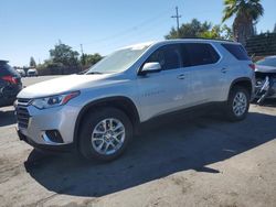 Chevrolet Traverse salvage cars for sale: 2021 Chevrolet Traverse LT