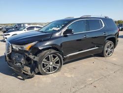 GMC Acadia den salvage cars for sale: 2018 GMC Acadia Denali