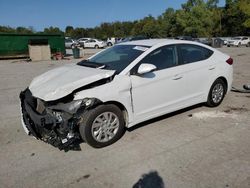 Hyundai salvage cars for sale: 2018 Hyundai Elantra SE