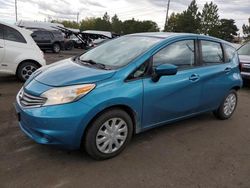 Nissan Versa salvage cars for sale: 2016 Nissan Versa Note S