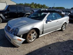 Mercedes-Benz salvage cars for sale: 2002 Mercedes-Benz CLK 430