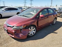 Honda salvage cars for sale: 2008 Honda Civic LX