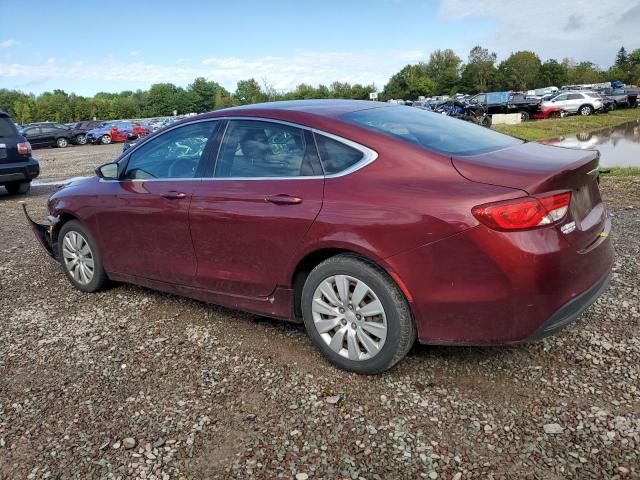 2016 Chrysler 200 LX