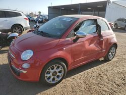 Fiat salvage cars for sale: 2017 Fiat 500 Lounge