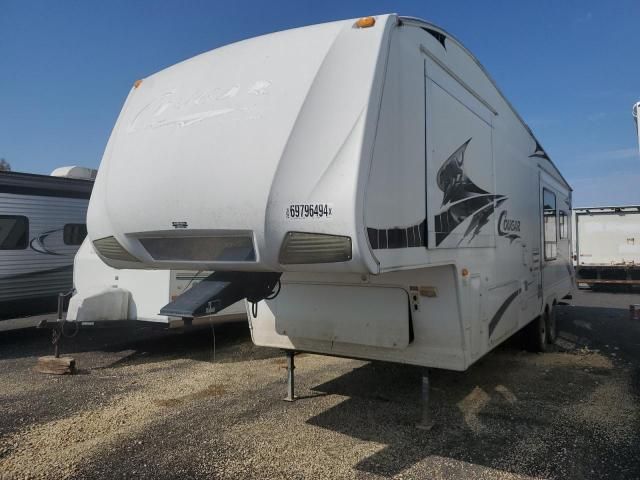 2009 Cougar 5th Wheel