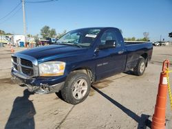 Dodge ram 1500 salvage cars for sale: 2006 Dodge RAM 1500 ST