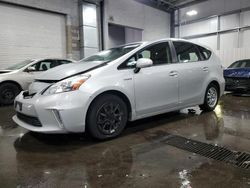 Toyota Prius salvage cars for sale: 2012 Toyota Prius V