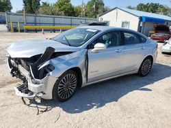 Ford Fusion salvage cars for sale: 2017 Ford Fusion Titanium HEV