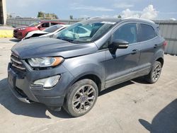 Ford Ecosport salvage cars for sale: 2019 Ford Ecosport Titanium