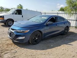 Chevrolet salvage cars for sale: 2019 Chevrolet Malibu LS