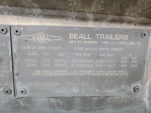 2018 Beal Trailer