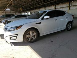 KIA Optima salvage cars for sale: 2015 KIA Optima LX