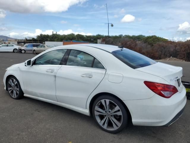 2018 Mercedes-Benz CLA 250