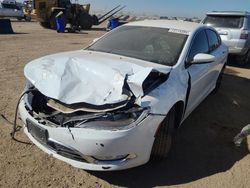 Chrysler salvage cars for sale: 2015 Chrysler 200 C