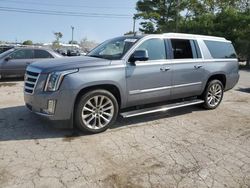 Cadillac Escalade salvage cars for sale: 2018 Cadillac Escalade ESV Premium Luxury