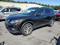 Salvage cars for sale from Copart Exeter, RI: 2014 Nissan Rogue S