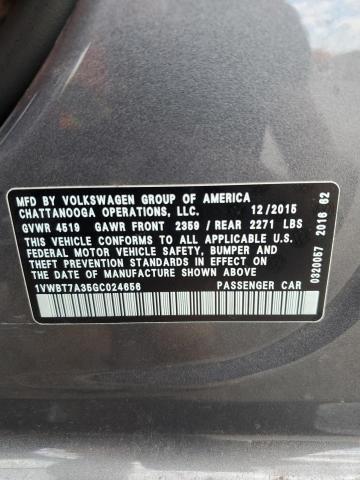 2016 Volkswagen Passat SE