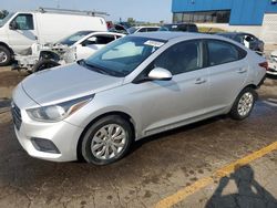 Hyundai Accent salvage cars for sale: 2018 Hyundai Accent SE