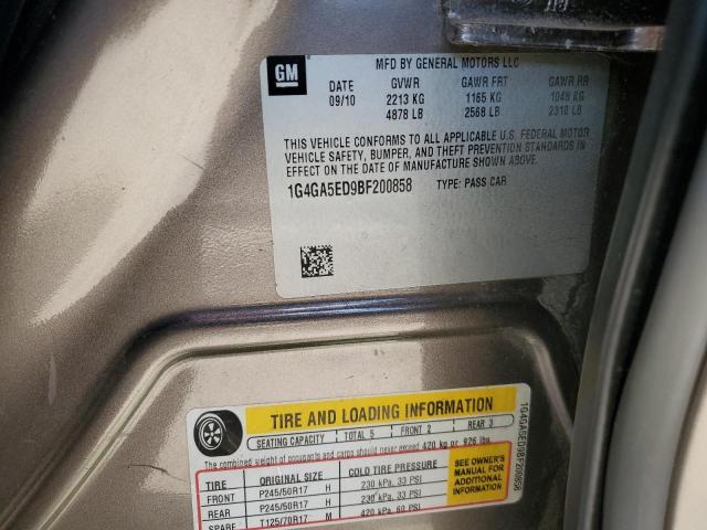 2011 Buick Lacrosse CX