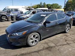 Nissan salvage cars for sale: 2022 Nissan Sentra SV