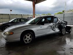 Chevrolet Montecarlo salvage cars for sale: 2003 Chevrolet Monte Carlo LS