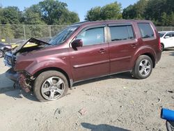 Honda salvage cars for sale: 2014 Honda Pilot EXL