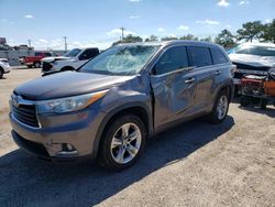 Toyota Vehiculos salvage en venta: 2015 Toyota Highlander Limited