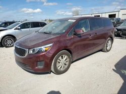 KIA Sedona lx salvage cars for sale: 2017 KIA Sedona LX