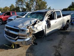 Chevrolet Silverado k1500 lt salvage cars for sale: 2018 Chevrolet Silverado K1500 LT