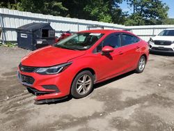 2017 Chevrolet Cruze LT en venta en Center Rutland, VT