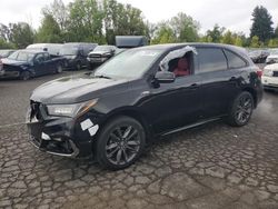 Acura mdx salvage cars for sale: 2019 Acura MDX A-Spec