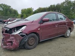 Mitsubishi salvage cars for sale: 2019 Mitsubishi Mirage G4 ES