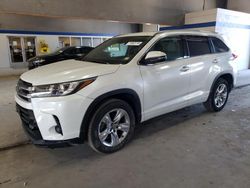 Toyota Highlander salvage cars for sale: 2017 Toyota Highlander Limited